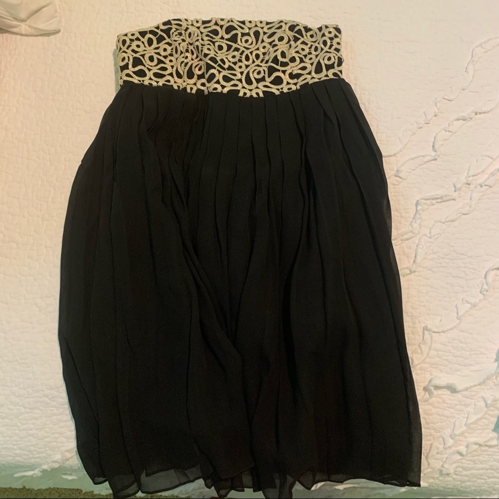 Black and Gold Lilly Dress